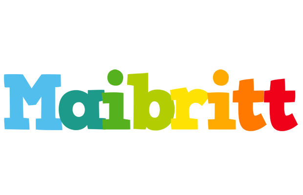Maibritt rainbows logo