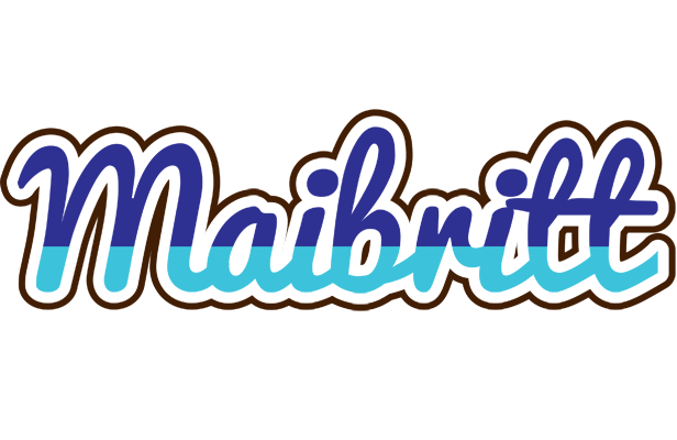 Maibritt raining logo