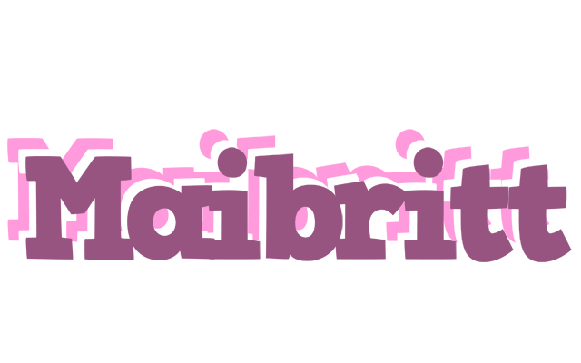 Maibritt relaxing logo