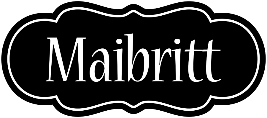 Maibritt welcome logo