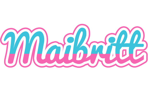 Maibritt woman logo