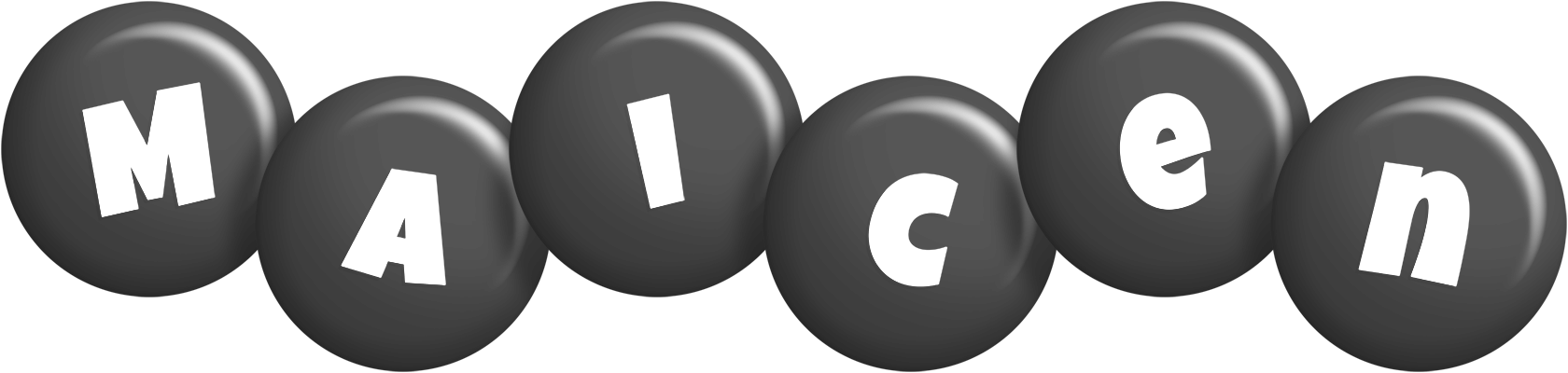 Maicen candy-black logo