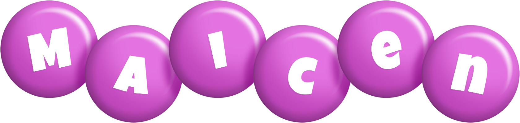 Maicen candy-purple logo