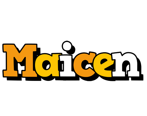 Maicen cartoon logo