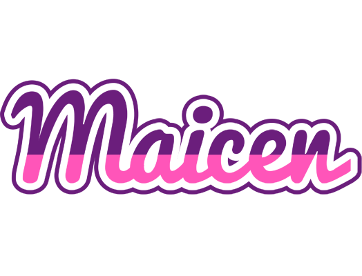 Maicen cheerful logo