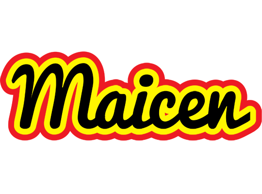 Maicen flaming logo
