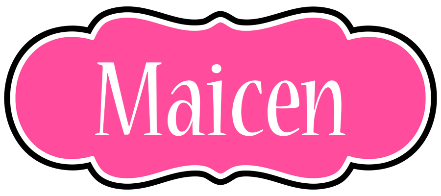 Maicen invitation logo
