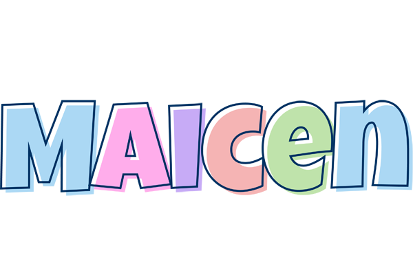 Maicen pastel logo