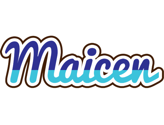 Maicen raining logo