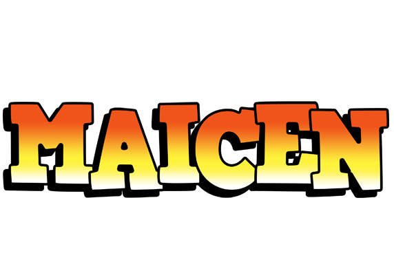 Maicen sunset logo