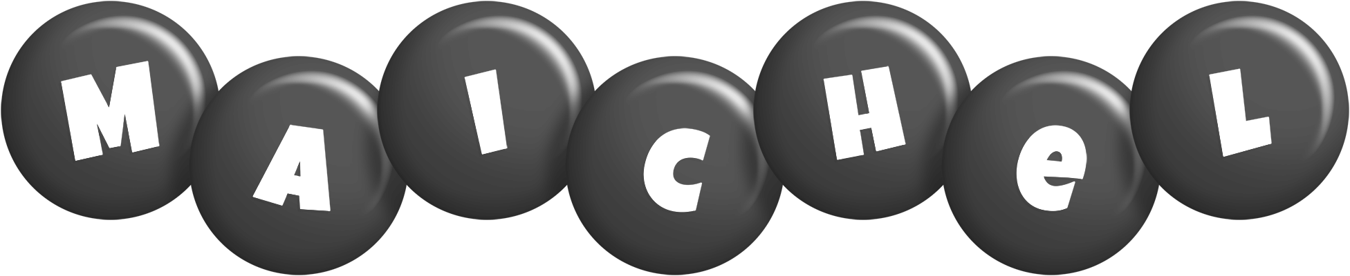 Maichel candy-black logo