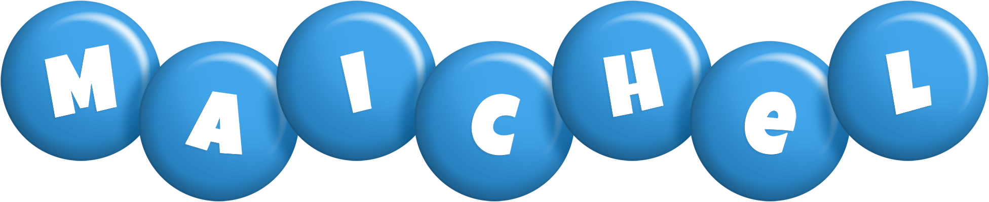 Maichel candy-blue logo