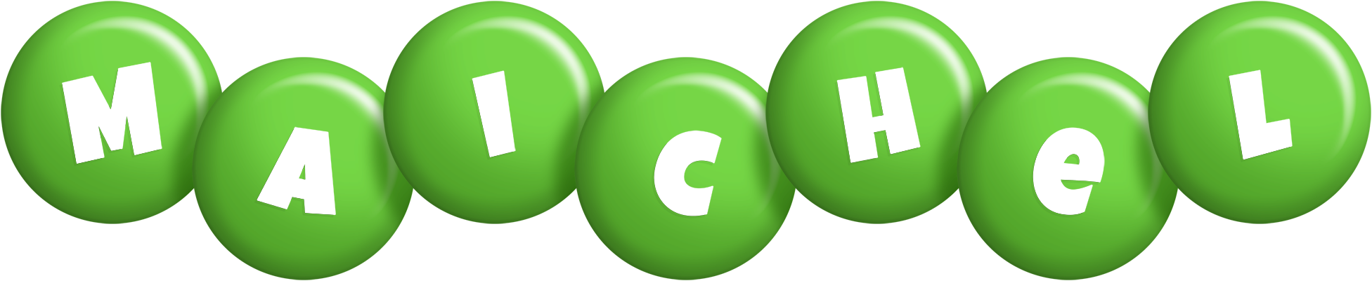 Maichel candy-green logo
