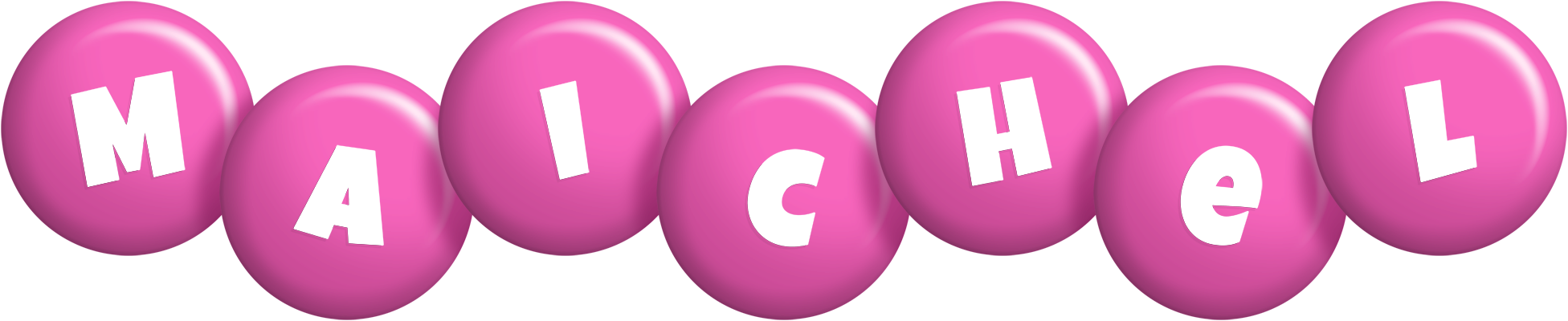Maichel candy-pink logo