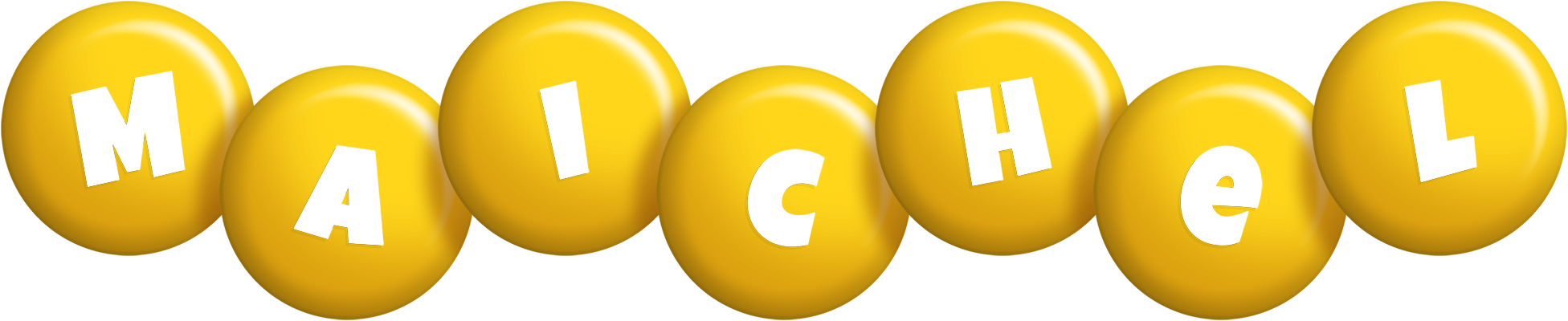 Maichel candy-yellow logo