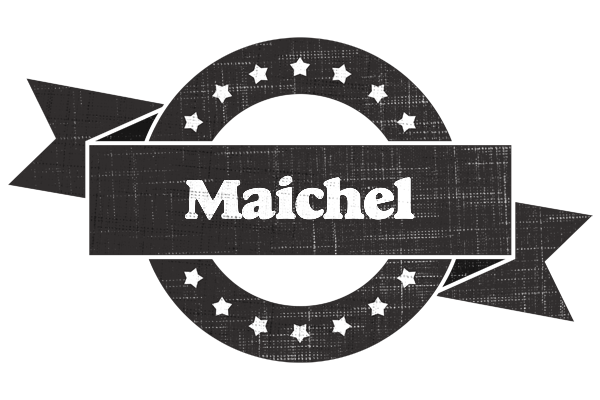 Maichel grunge logo