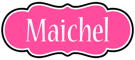 Maichel invitation logo