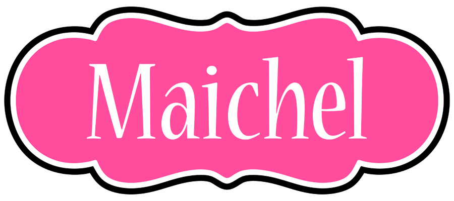 Maichel invitation logo