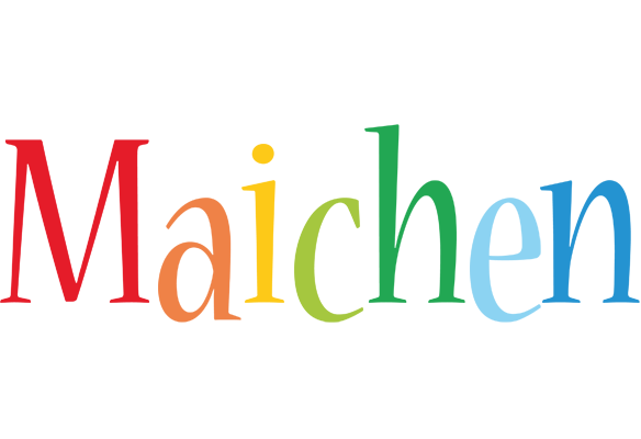 Maichen birthday logo
