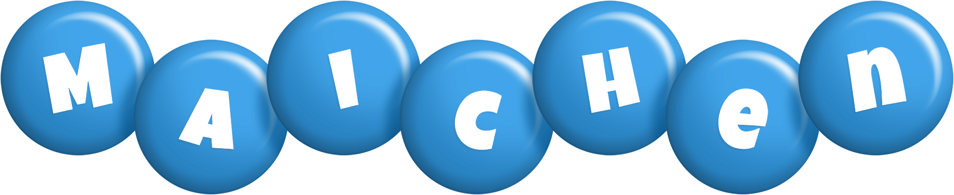 Maichen candy-blue logo