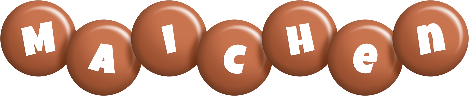 Maichen candy-brown logo