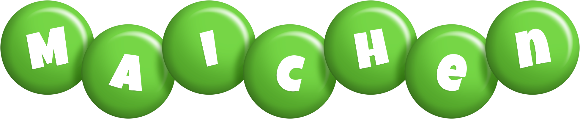Maichen candy-green logo