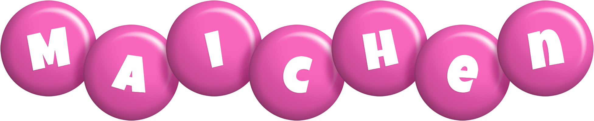 Maichen candy-pink logo