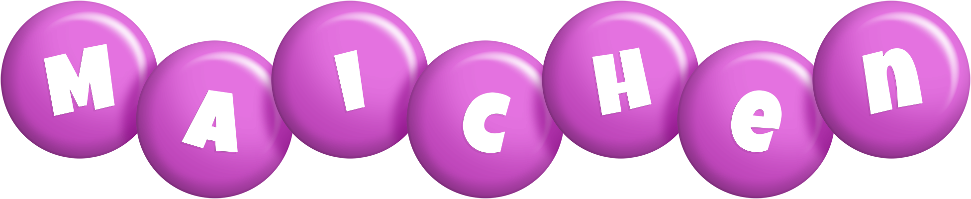 Maichen candy-purple logo