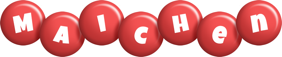 Maichen candy-red logo