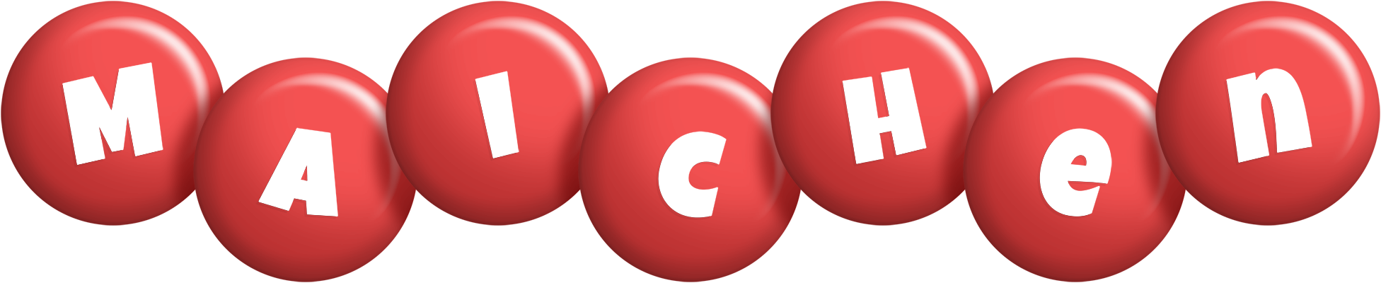 Maichen candy-red logo