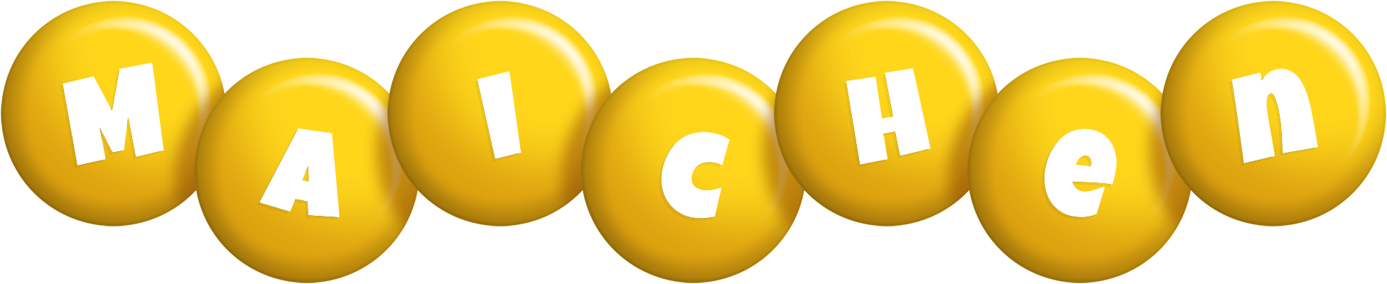 Maichen candy-yellow logo