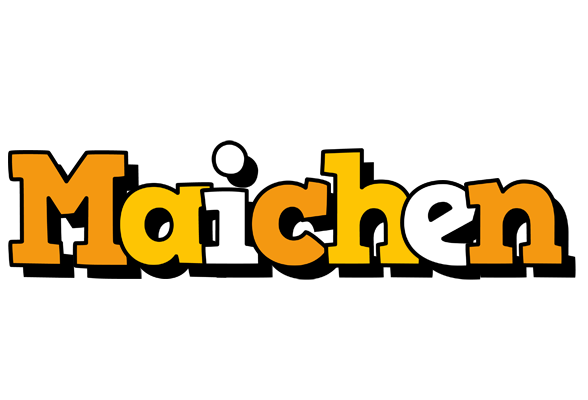 Maichen cartoon logo
