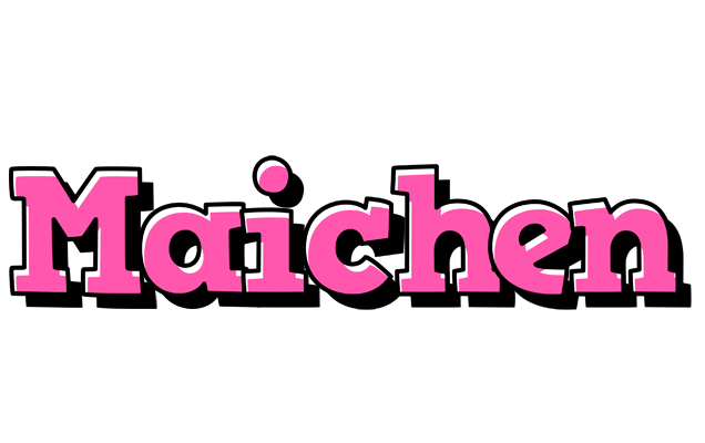Maichen girlish logo
