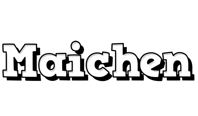Maichen snowing logo