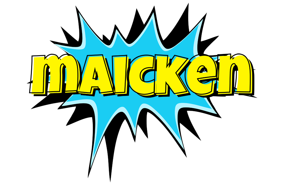 Maicken amazing logo