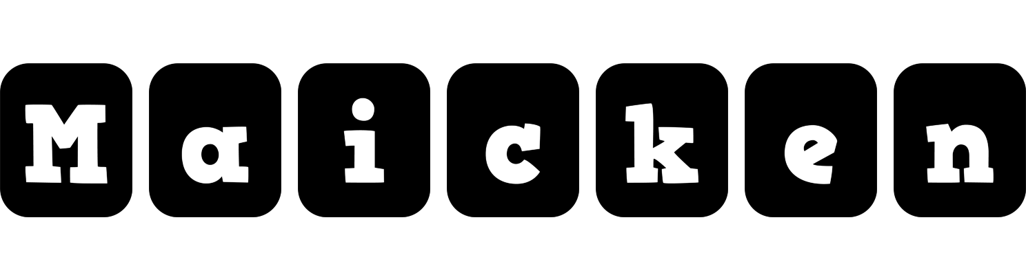 Maicken box logo
