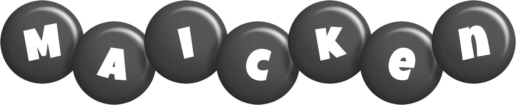 Maicken candy-black logo