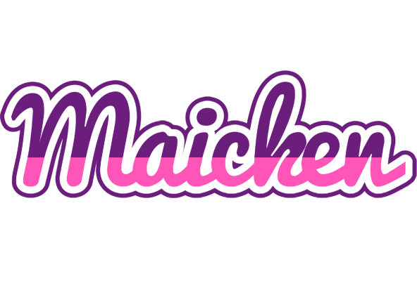 Maicken cheerful logo