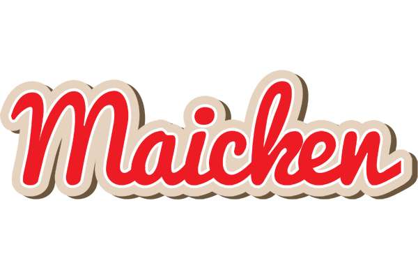 Maicken chocolate logo