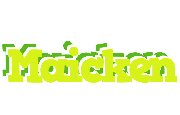 Maicken citrus logo