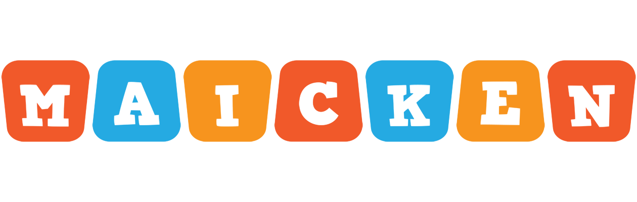 Maicken comics logo