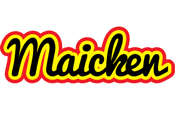 Maicken flaming logo