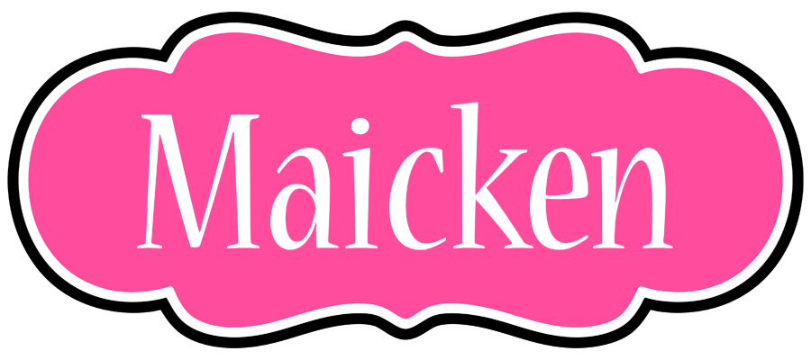 Maicken invitation logo