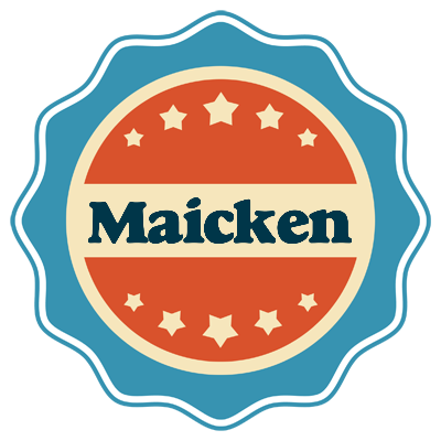Maicken labels logo