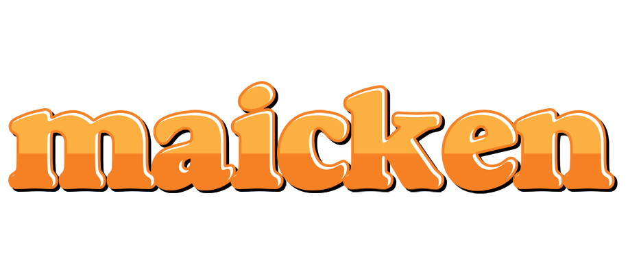Maicken orange logo