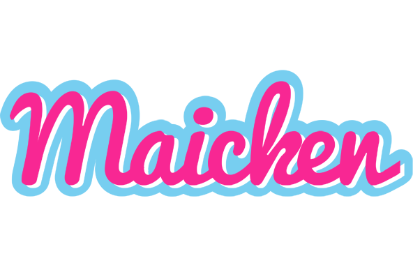 Maicken popstar logo