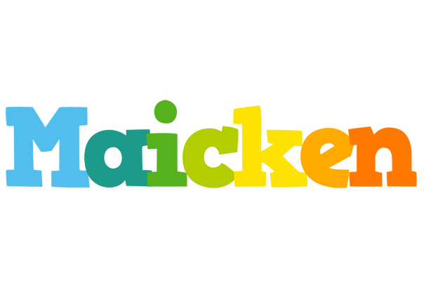 Maicken rainbows logo