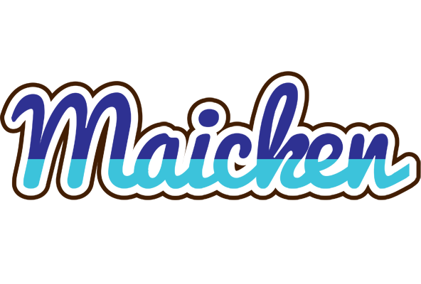 Maicken raining logo