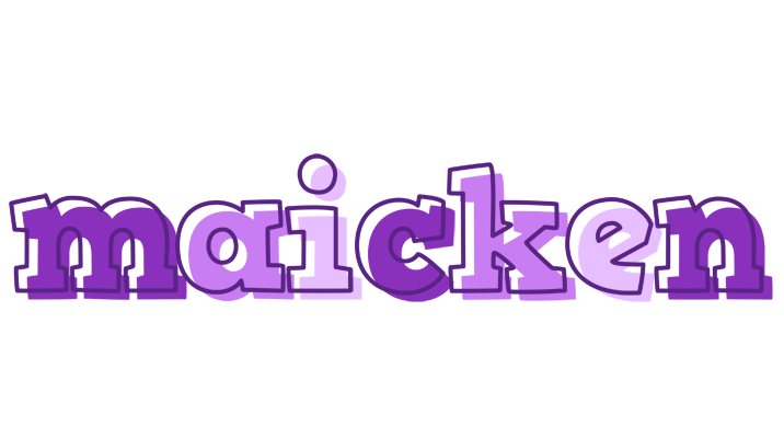 Maicken sensual logo