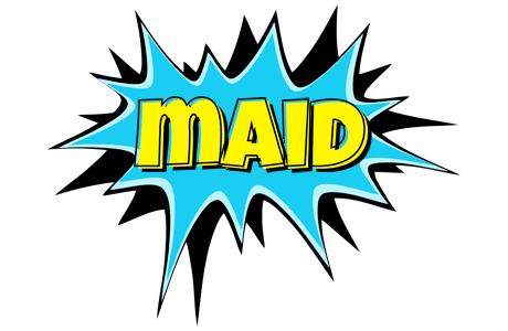 Maid amazing logo